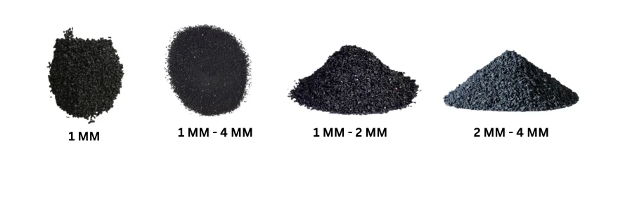 Rubber Granule Sizes